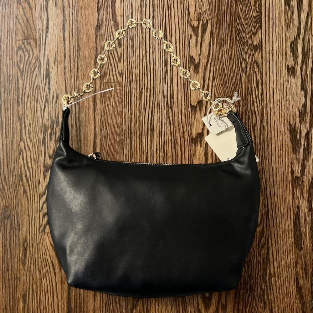 Black shoulder bag faux leather - Picture 2 of 3
